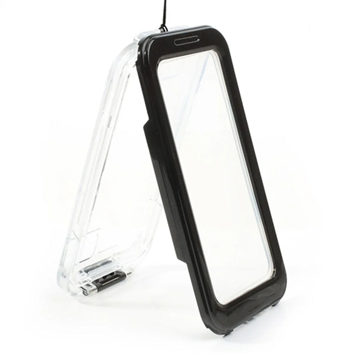 Premium IP68 Waterproof Protector Case for iPhone 4s 4 + Neck Strap - Black - 5