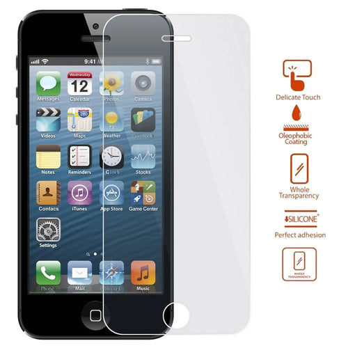 0.16mm 2.5D Explosion-proof Tempered Glass Screen Protector for iPhone SE 5s 5 5c (Arc Edge) - 1
