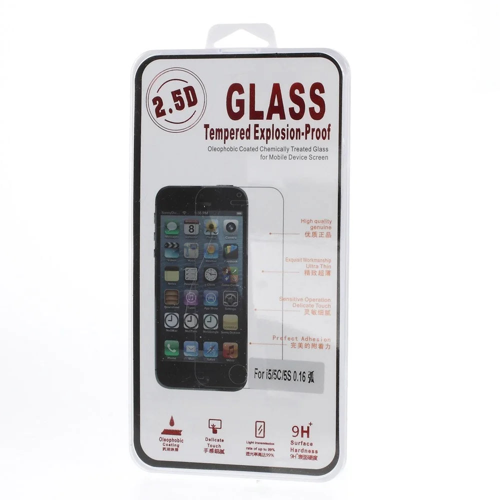 0.16mm 2.5D Explosion-proof Tempered Glass Screen Protector for iPhone SE 5s 5 5c (Arc Edge) - 6