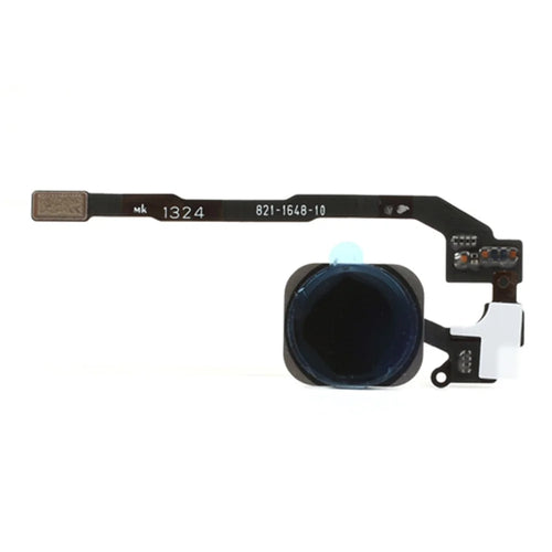 Black for iPhone 5s Home Button with PCB Membrane Flex Cable (OEM) - 1