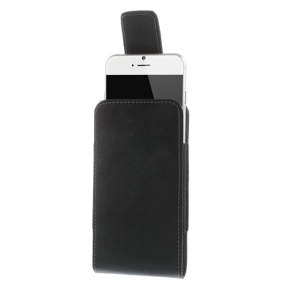 Magnetic Leather Holster Pouch Case w/ Belt Clip for iPhone 6s 6 4.7 inch / Samsung S4 / S3, Size: 14 x 7cm - 4