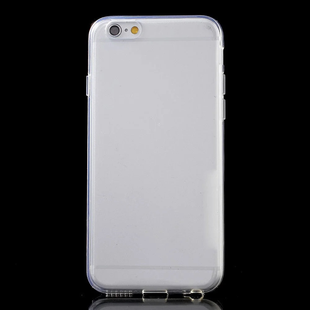 Glossy Durable Soft TPU Gel Case for iPhone 6s / 6 4.7 - Transparent - 2