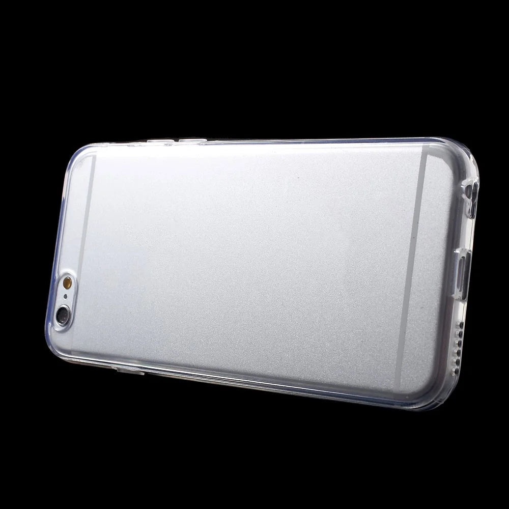 Glossy Durable Soft TPU Gel Case for iPhone 6s / 6 4.7 - Transparent - 3