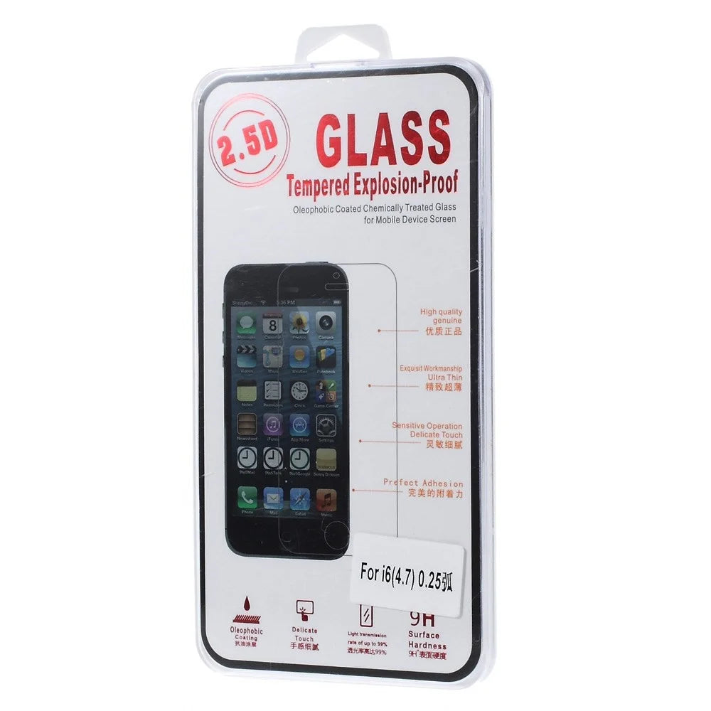 2.5D Glass Tempered Explosion-proof Screen Protector Film for iPhone 6 4.7 inch / 6s (Arc Edge) - 7