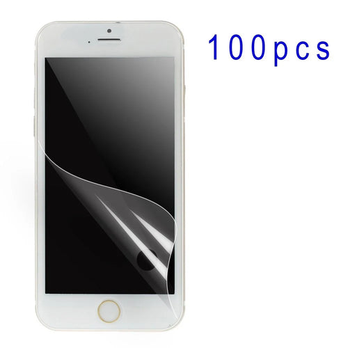 100Pcs/Set Clear LCD Screen Protective Film for iPhone 6 4.7 inch / 6s - 1