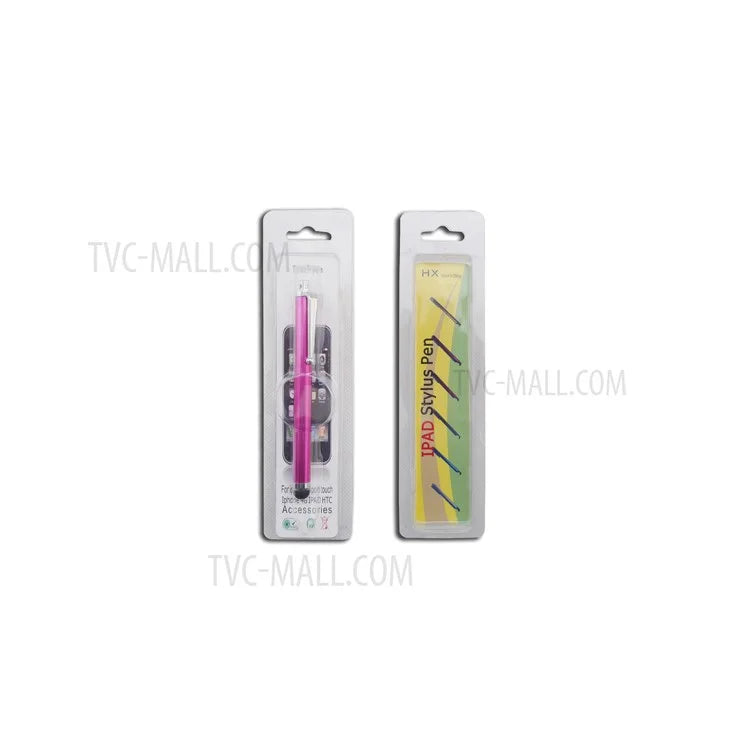 Round-head Capacitive Touch Stylus Pen for iPad For iPhone iTouch Tablet PC;Black - 2