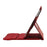 360 Degree Rotating Litchi Surface Leather Case Cover with Stand for iPad 2 / 3 / 4 - Red - 4