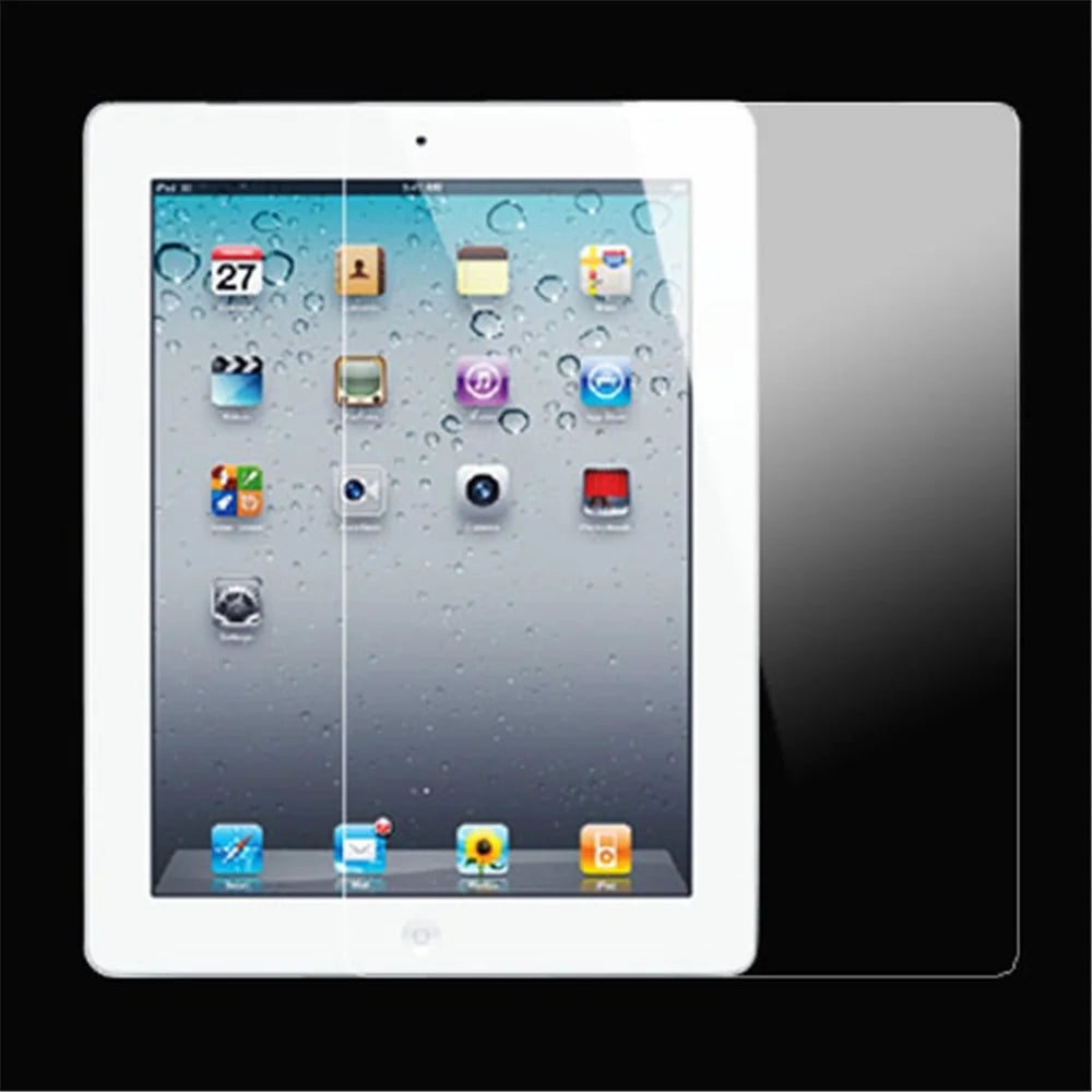 Premium Explosion-proof Tempered Glass Film Screen Protector for The New iPad 3 For iPad 2 4 - 1