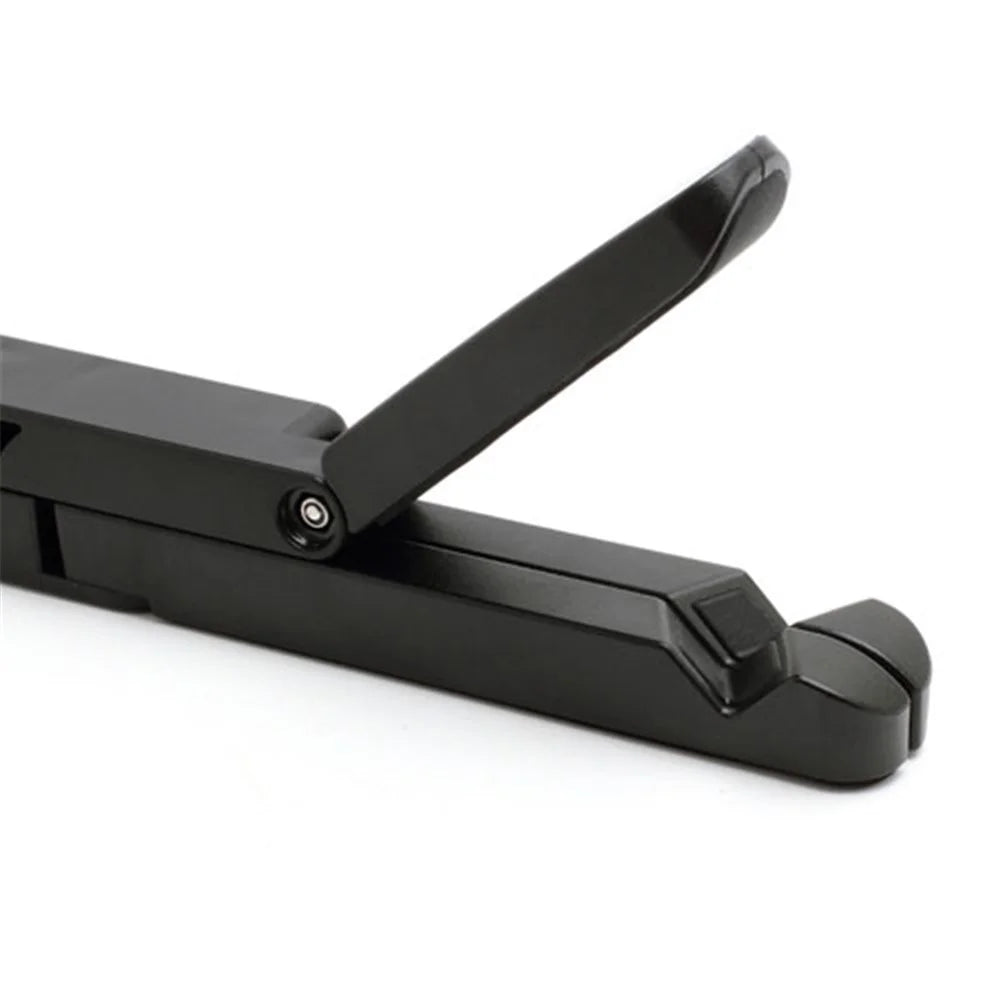 Universal 7-10 inch Portable PC Fold-Up Stand for Apple iPad/ Galaxy Tab/ Kindle Fire - Black - 6