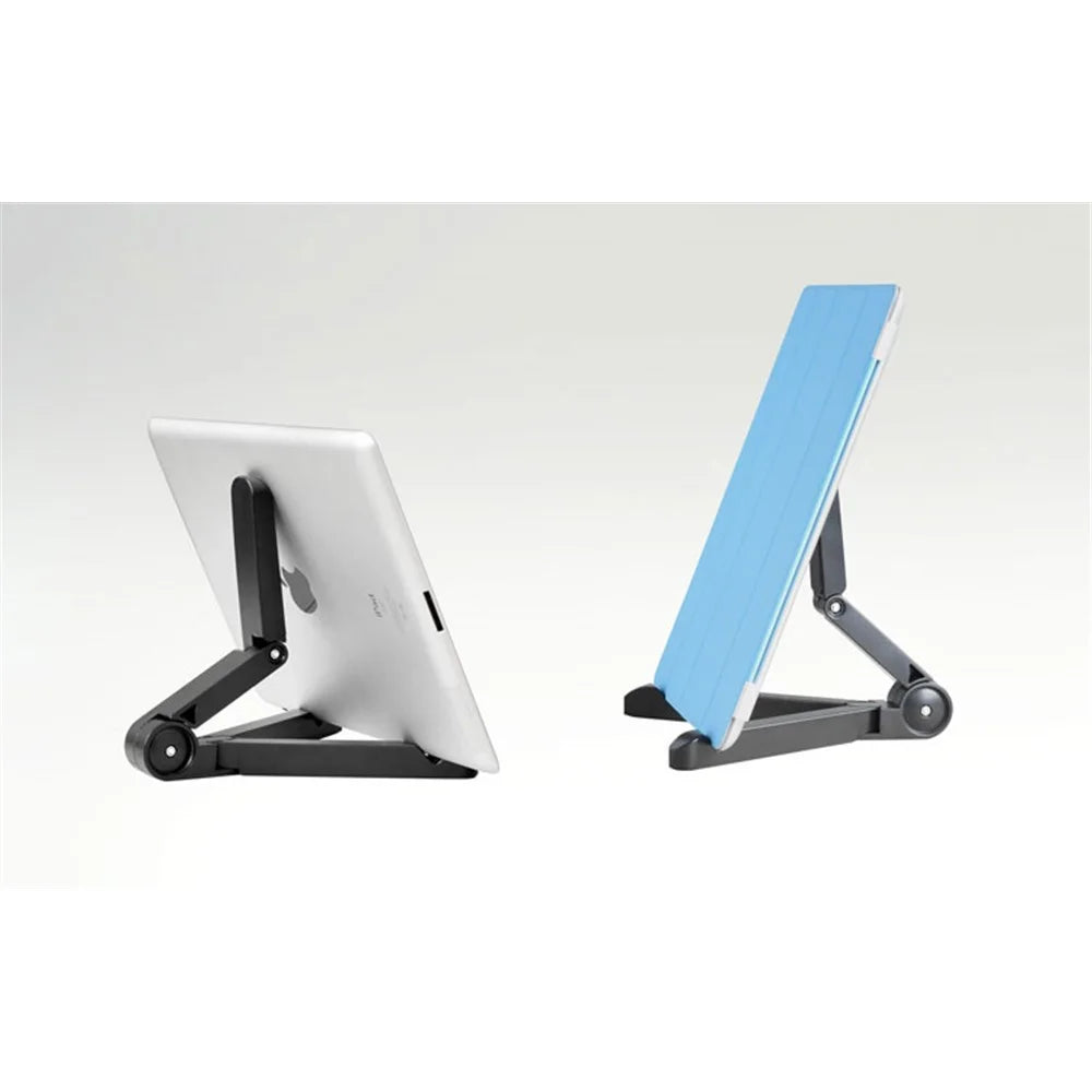 Universal 7-10 inch Portable PC Fold-Up Stand for Apple iPad/ Galaxy Tab/ Kindle Fire - Black - 4