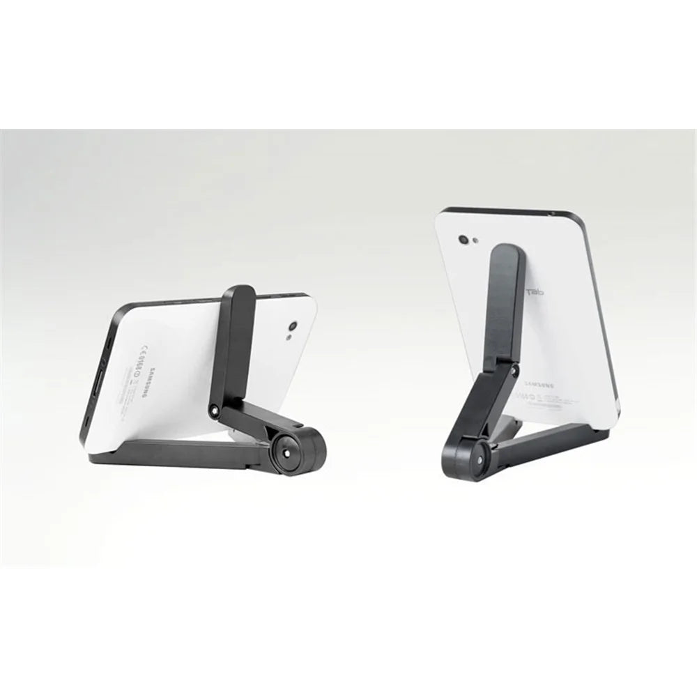 Universal 7-10 inch Portable PC Fold-Up Stand for Apple iPad/ Galaxy Tab/ Kindle Fire - Black - 3