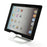 Solid Aluminum Folding Pivot Stand Holder for Apple iPad / Tablet PC / Cell Phone - Silver Color - 2