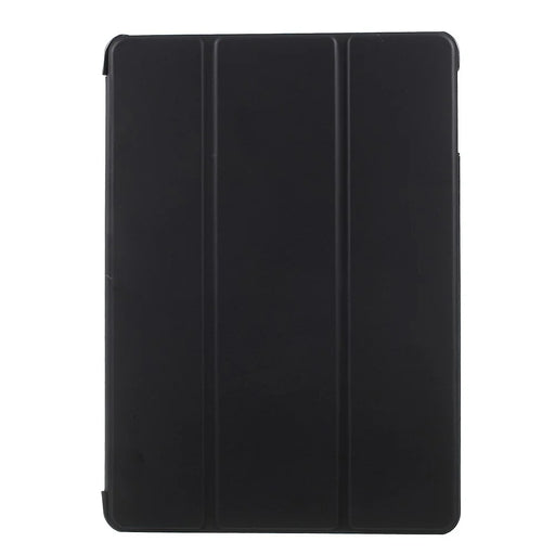 Black Tri-Fold Stand PU Leather Case for iPad Air - 2