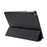 Black Tri-Fold Stand PU Leather Case for iPad Air - 4