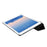 Black Tri-Fold Stand PU Leather Case for iPad Air - 6