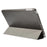 For iPad Air (2013) Protective Case Shockproof Shell PU Leather Tablet Three-fold Stand Cover Support Auto Wake/Sleep - Black - 6