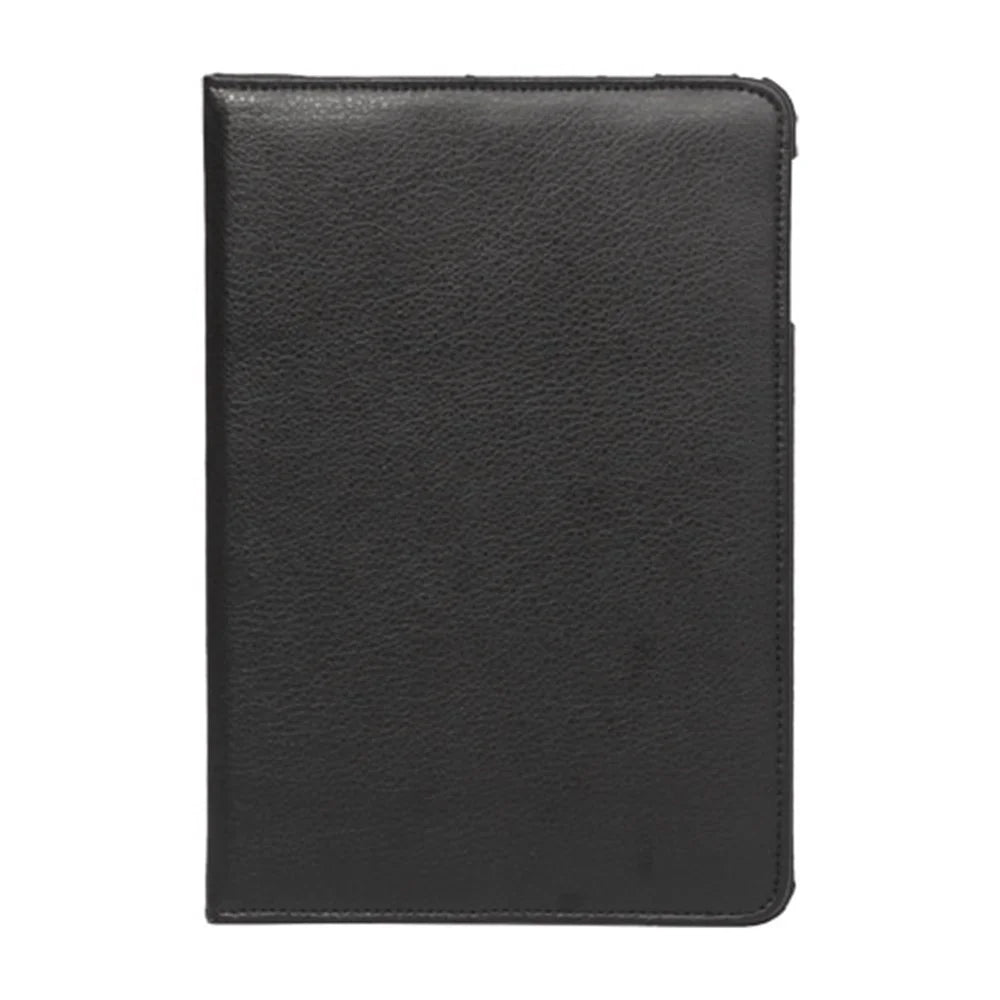 360 Degree Rotary Leather Case with Elastic Strap for iPad Mini - Black - 4