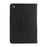 Lychee Skin PU Leather Stand Case Cover for iPad Mini / iPad Mini Retina - Black - 2