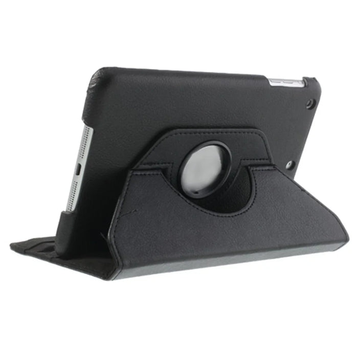 360 Rotary Stand for iPad mini / iPad mini 2 Smart Lychee Leather Case - Black - 5