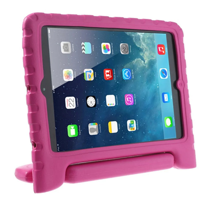 Hand-Held Kids Non-Toxic EVA Foam Protective Stand Tablet Case for iPad Mini 1 2 3 - Rose - 3