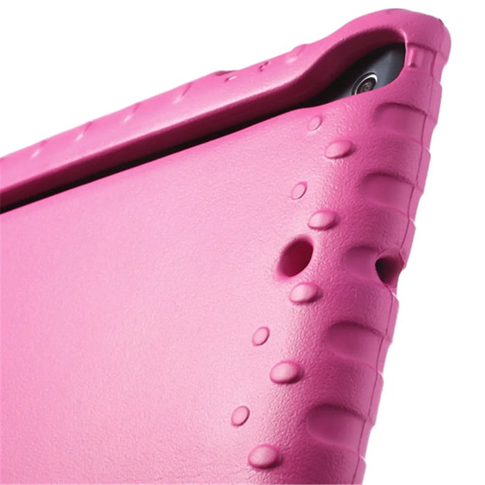 Hand-Held Kids Non-Toxic EVA Foam Protective Stand Tablet Case for iPad Mini 1 2 3 - Rose - 7