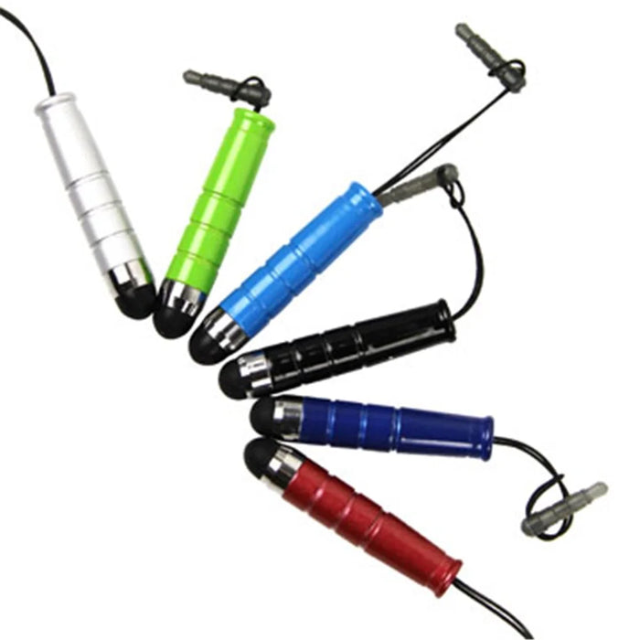 Soft Touch Stylus Pen for iPhone iPad iPod (With 3.5mm Plug);Dark Blue - 4