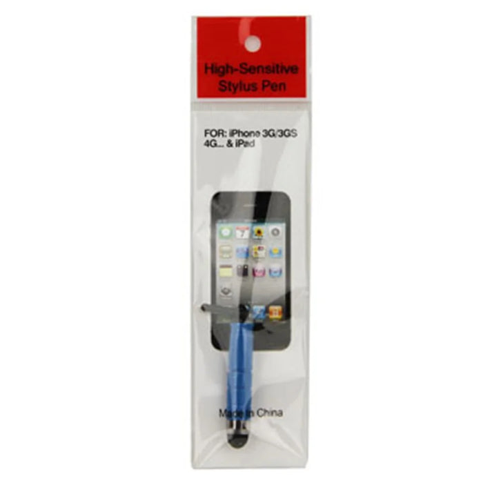 Soft Touch Stylus Pen for iPhone iPad iPod (With 3.5mm Plug);Dark Blue - 5