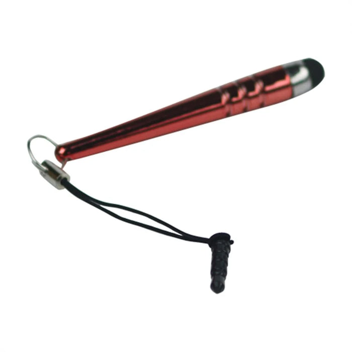 3.5mm Plug Premium Capacitive Stylus Touch Pen for iPhone 4S 4 5 5s 5c / The New iPad / HTC - Red - 3
