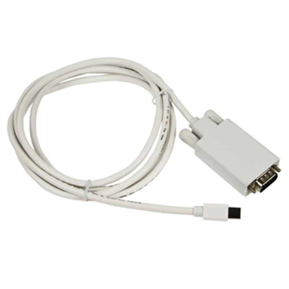 New Thunderbolt Port to VGA Adapter Cable for Apple MacBook,Length:1.8m(6FT) - 3