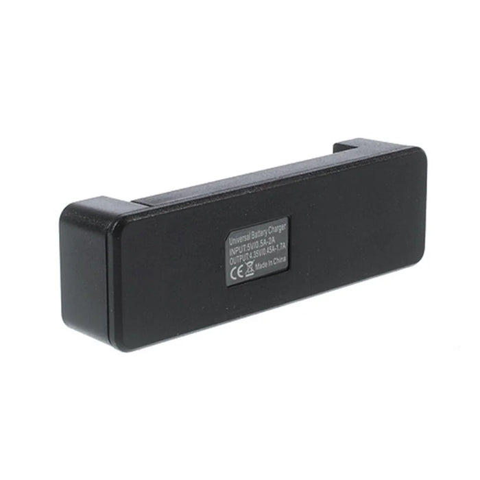 Universal Mini Li-ion Battery Charger for Mobile Phones Camera etc w/ MicroUSB Port - 2