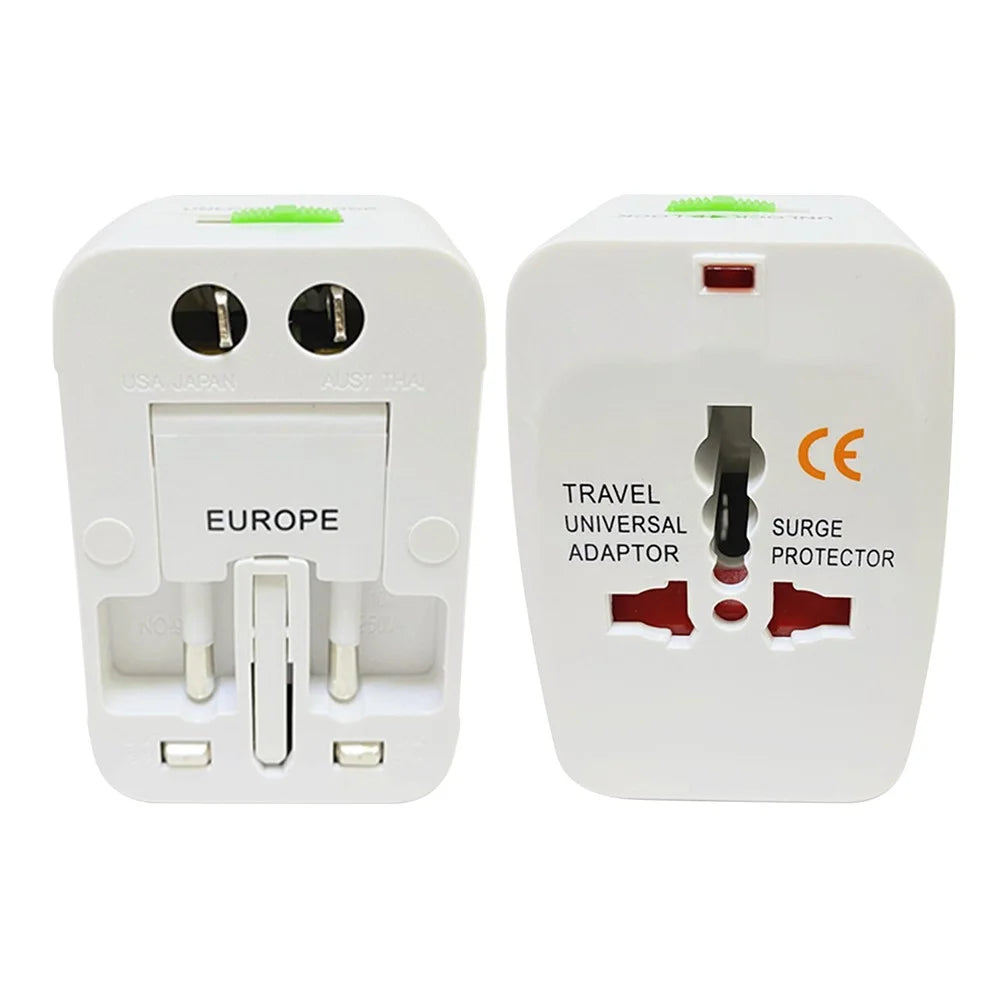 Universal EU US UK AU Travel AC Power Adaptor Plug - 1