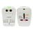 Universal EU US UK AU Travel AC Power Adaptor Plug - 1