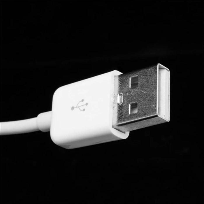 White 3M Micro USB 5Pin to USB 2.0 High Speed Data Charge Cable for Samsung HTC Nokia Sony LG Huawei - 3