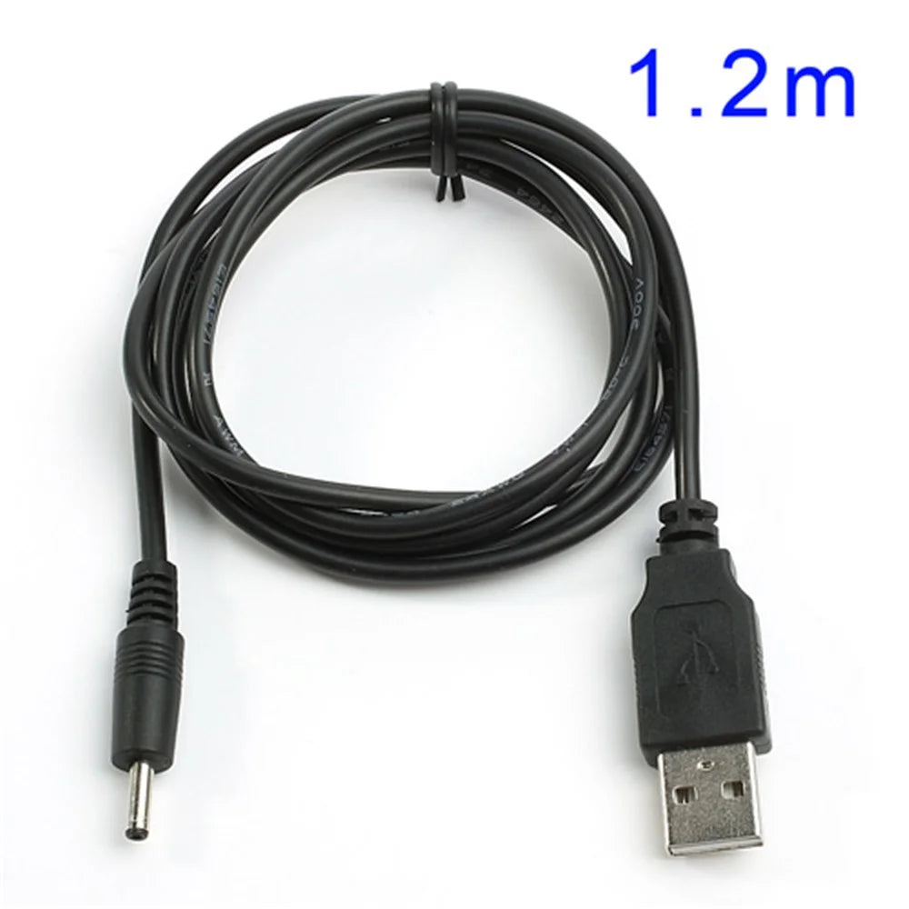 For 7-inch Huawei MediaPad IDEOS S7 Slim Tablet USB to DC 3.0mm Charger Power Cable - 1