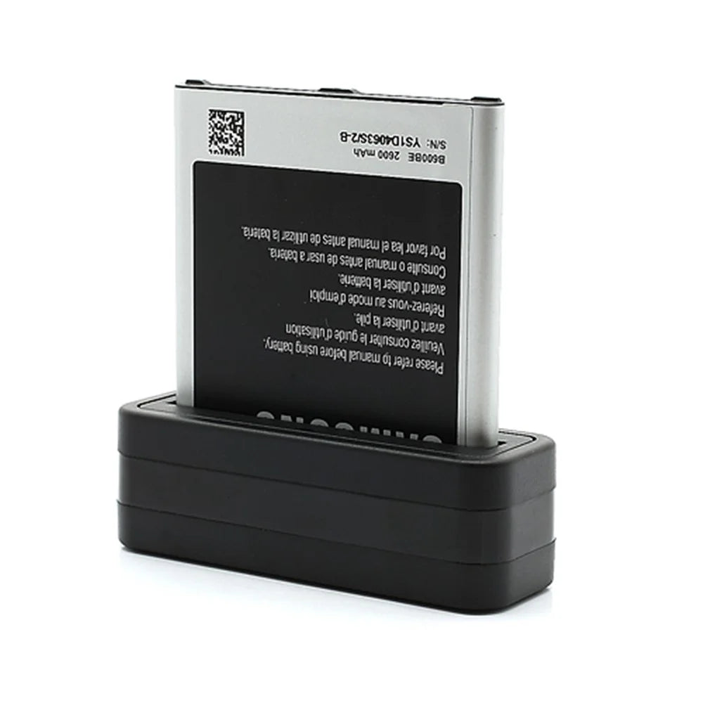 Portable USB Battery Charger Desktop Cradle Dock for Samsung Galaxy S IV S4 i9500 i9502 i9505 - 1
