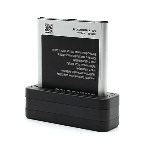 Portable USB Battery Charger Desktop Cradle Dock for Samsung Galaxy S IV S4 i9500 i9502 i9505 - 1