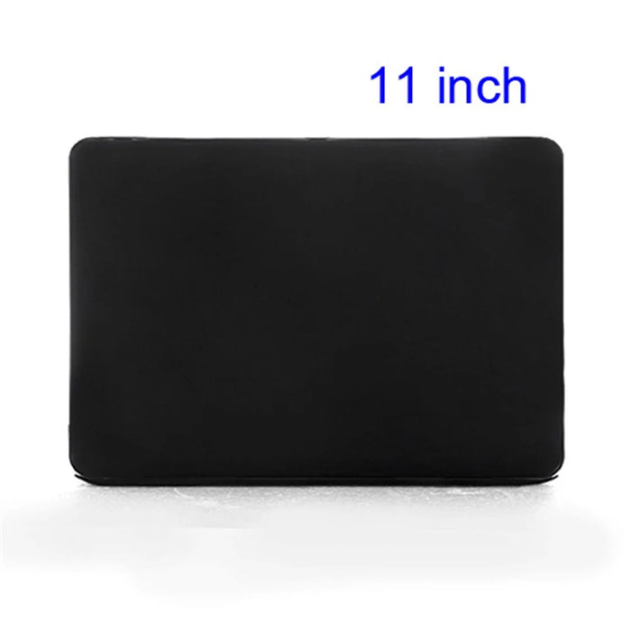 For 11" 11.6" Mac MacBook Air Crystal Hard Shell Cover Case Laptop - Black - 1