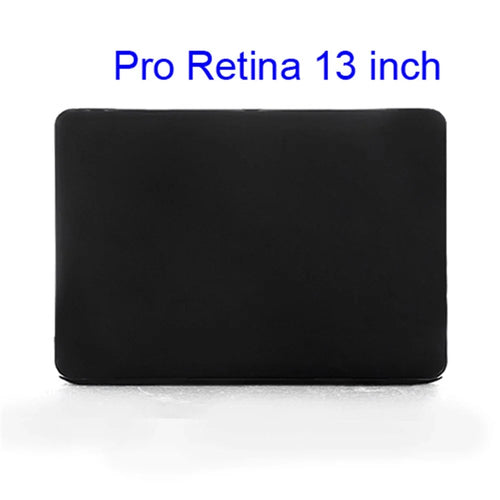 Detachable Crystal Cover Case for MacBook Pro 13.3 inch Retina Display (A1425) - Black - 1