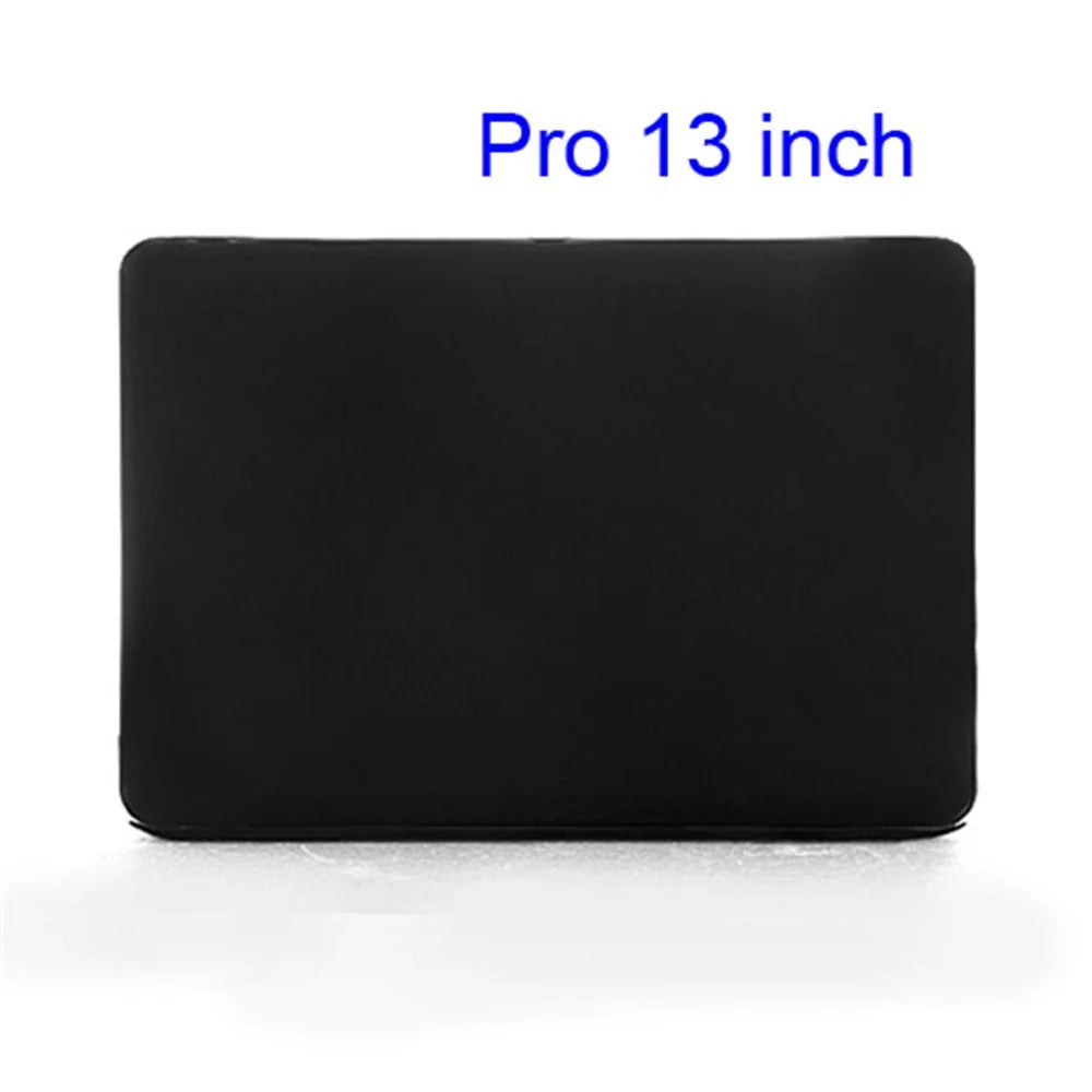 Snap-on Slim Crystal Case Cover for MacBook Pro 13.3 inch (A1278 Old Model) - Black - 1