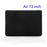 Multiple Colors Crystal Hard Case Full Cover Skin for Macbook Air 13.3 A1466/A1369 - Black - 1