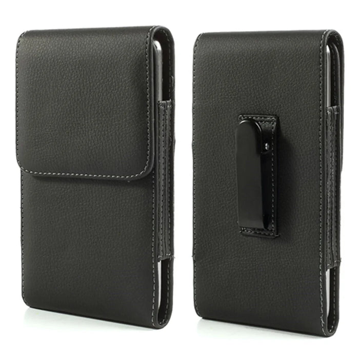 Vertical Belt Clip Leather Holster Pouch for Samsung Galaxy Mega 6.3 I9200 I9208 - 1