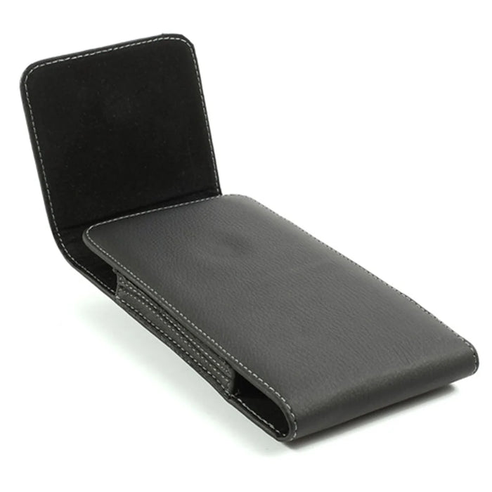 Vertical Belt Clip Leather Holster Pouch for Samsung Galaxy Mega 6.3 I9200 I9208 - 3