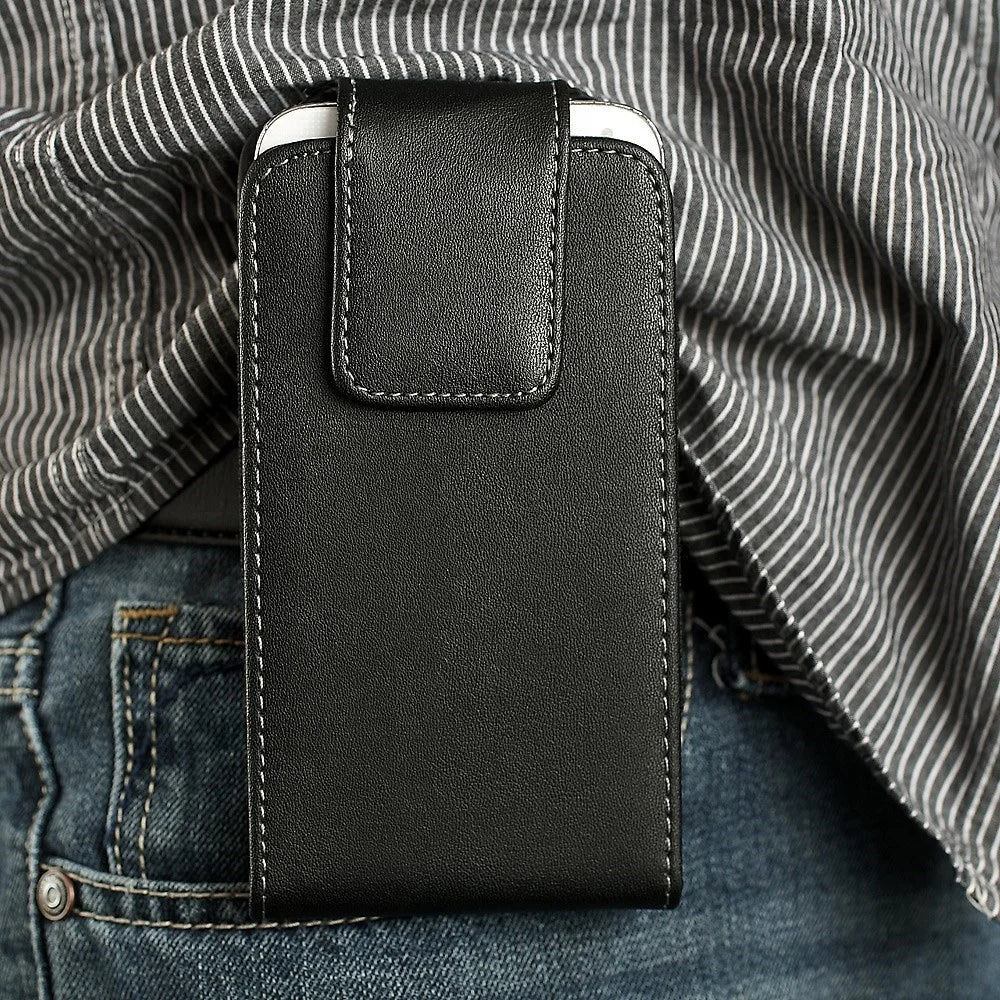 Magnetic Leather Holster Case w/ Swivel Belt Clip for Samsung Galaxy S5 G900, Size: 14.3 x 7.5 x 1.2cm - 6