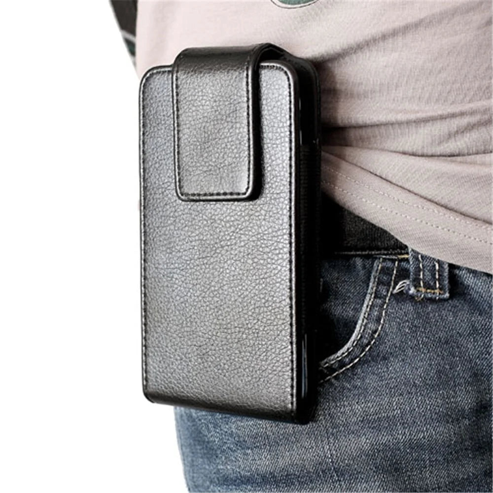 Magnetic Leather Holster Case w/ Swivel Belt Clip for Samsung Galaxy S5 G900, Size: 14.3 x 7.5 x 1.2cm - 7