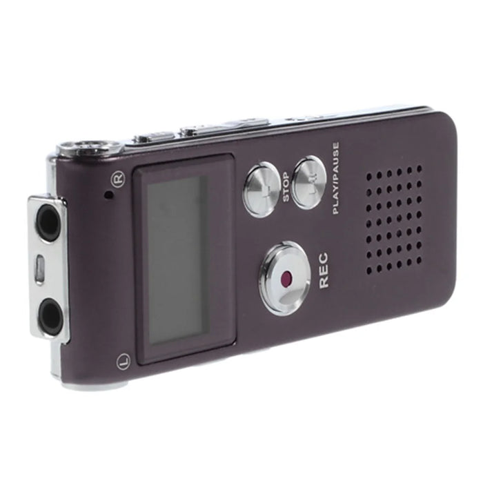 SK-012 Portable Rechargeable 8GB Digital Voice Recorder MP3 Player Support U-disk - Purple - 4