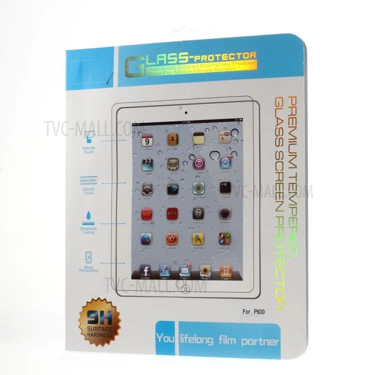 Smooth Clear 0.5mm Tempered Glass Screen Protector for Samsung Galaxy Tab Pro 10.1 T520 T525 P600 - 6