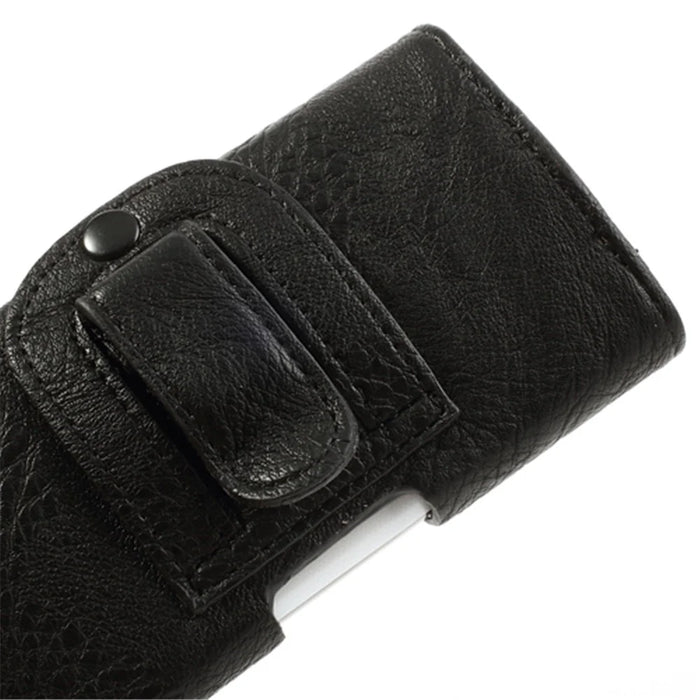 Horizontal Thick Leather Belt Clip Holster Pouch Case for Samsung i9190 Galaxy S4 Mini iPhone 4 / 4S / 5 / 5s / 5c - 7