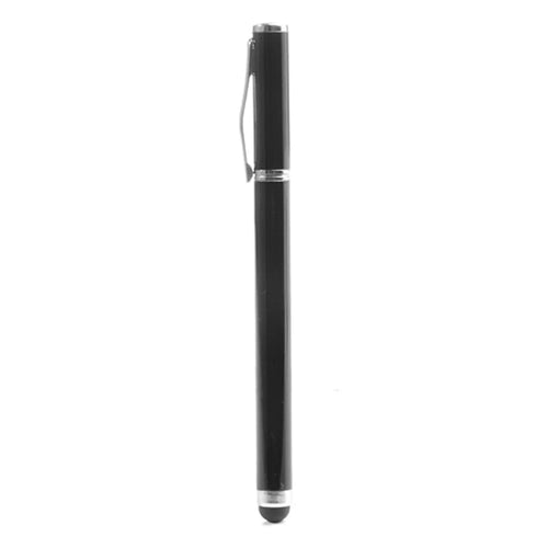 Black Ball Point Pen Stylus for iPhone iPad Samsung with Capacitive Touch Screen - 1