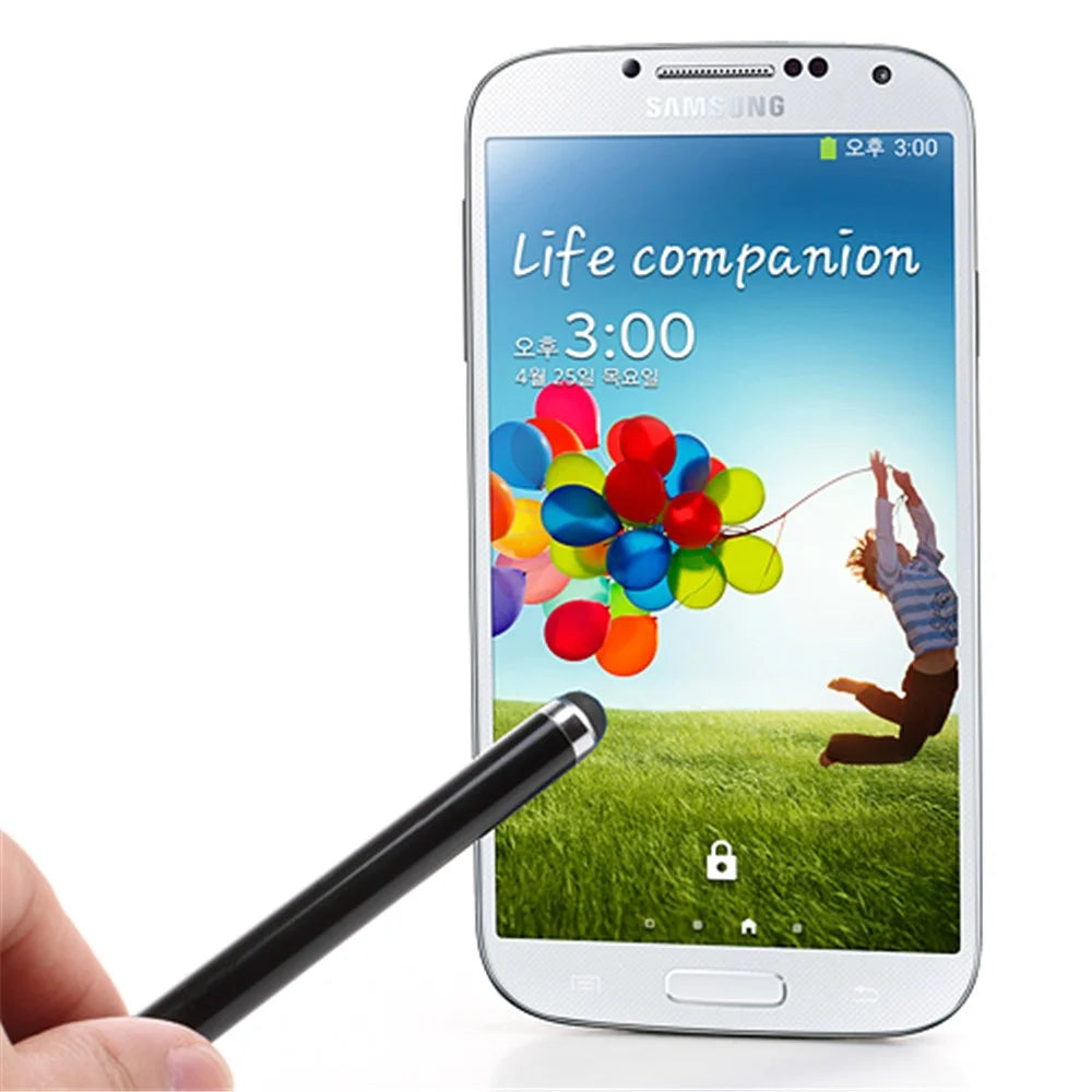 Black Ball Point Pen Stylus for iPhone iPad Samsung with Capacitive Touch Screen - 6