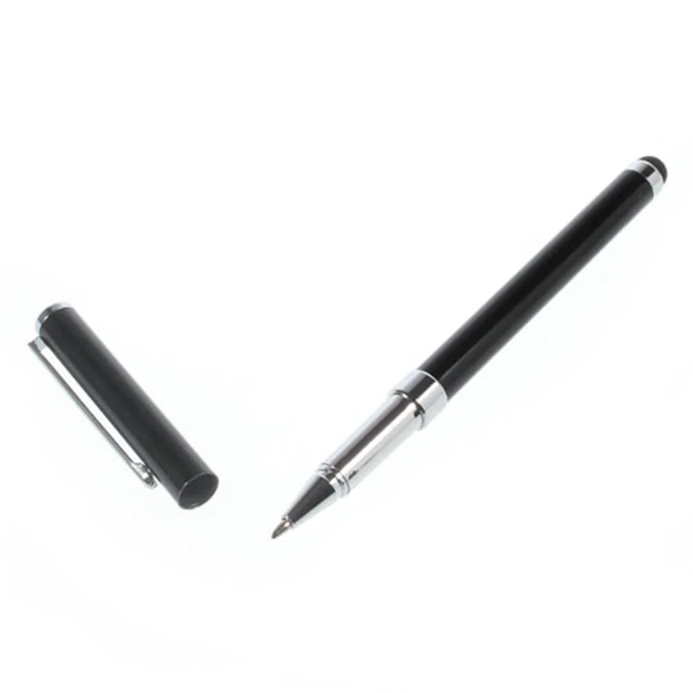 Black Multi-functional Ballpoint & Stylus Pen for Capacitive Touch Screen Devices 14cm - 5